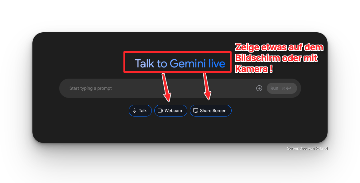 Mit Zugriff auf Webcam und Bildschirm - Google Stream unterstützt uns live bei allen Aufgaben
