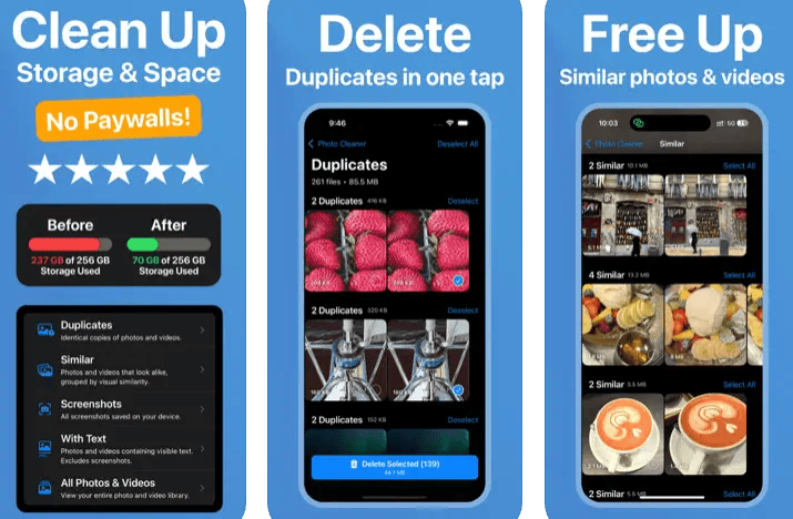 iPhone: Kostenlose App hilft beim Aufräumen der Foto-Bibliothek (Duplikate, ähnliche Fotos und mehr)