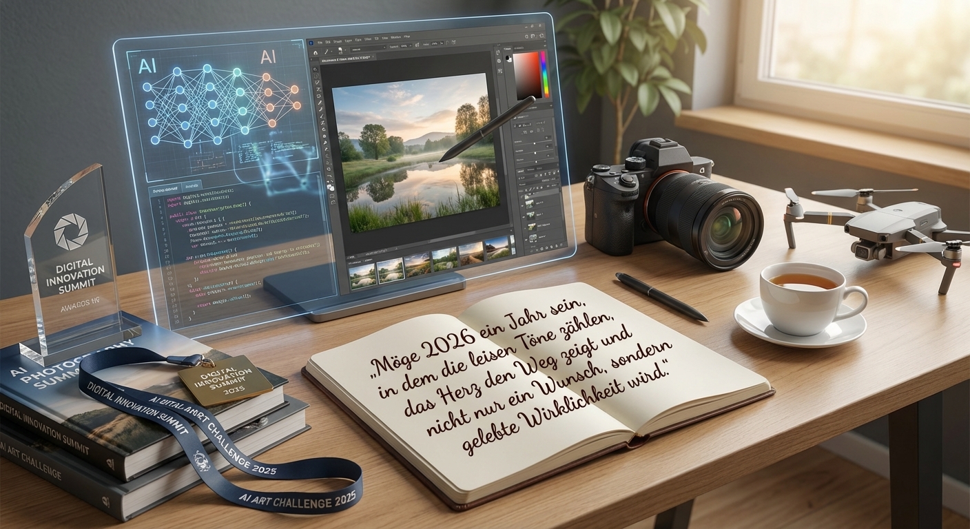 „Möge 2026 ein Jahr sein, in dem die leisen Töne zählen, das Herz den Weg zeigt und Frieden nicht nur ein Wunsch, sondern gelebte Wirklichkeit wird.“ Roland