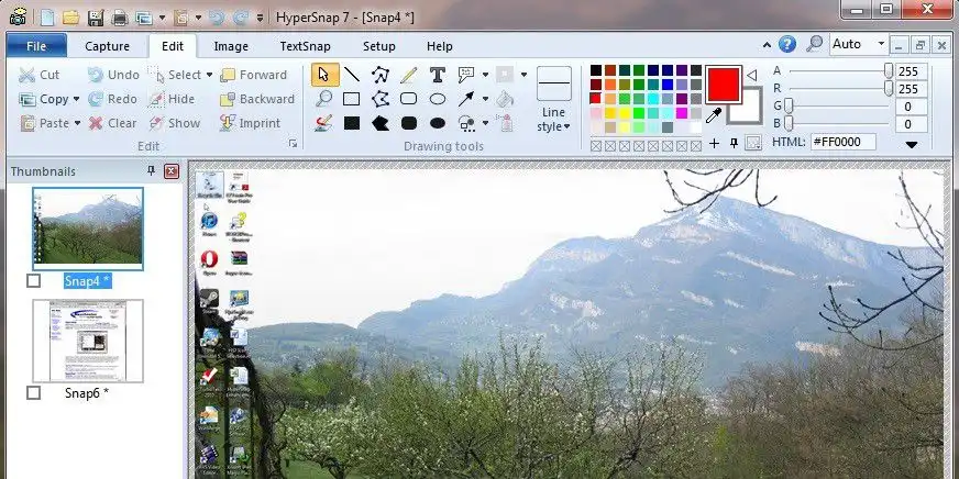 HyperSnap für Windows vorgestellt