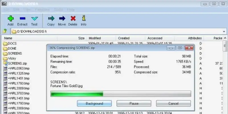 7zip für Windows vorgestellt