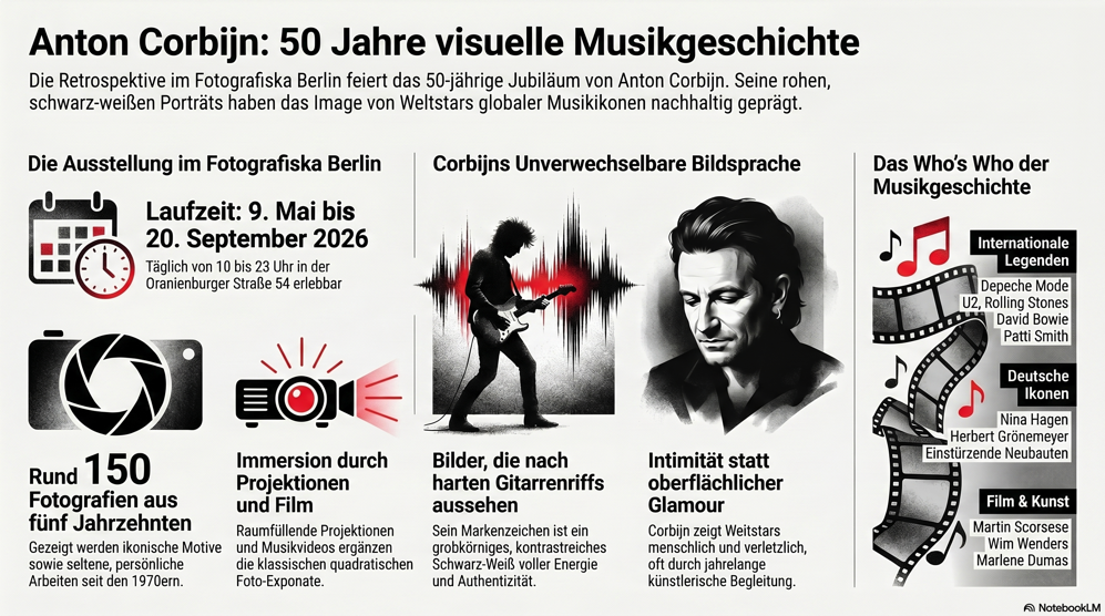 Ausstellung: Anton Corbijn
Fotos, die nach harten Gitarrenriffs aussehen