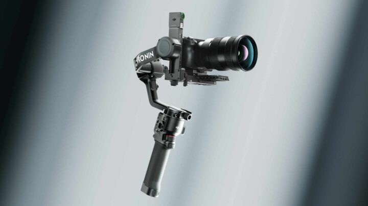 DJI RS 5: Leichter Gimbal mit RS Enhanced Intelligent Tracking Modul