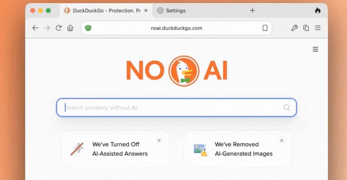 DuckDuckGo: Duck.ai bearbeitet jetzt Fotos, Option für KI-Verweigerer startet