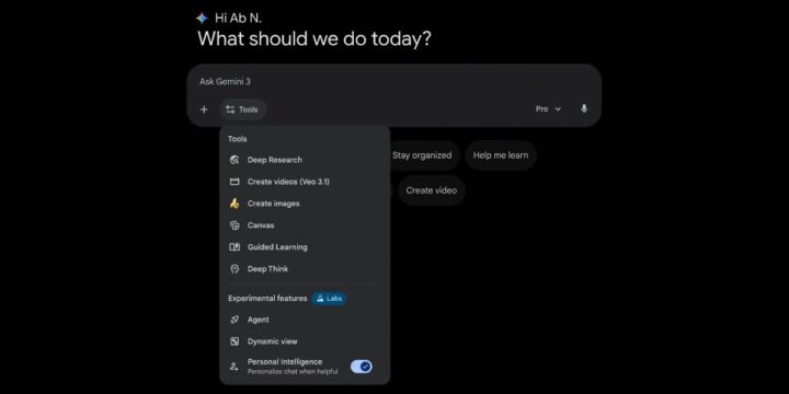Google Gemini räumt auf: Labs-Bereich bringt Ordnung ins Menü