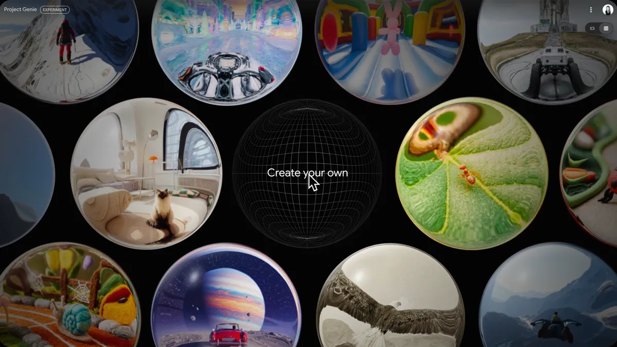 Project Genie: Google gibt Tipps zur Nutzung (derzeit US-only)