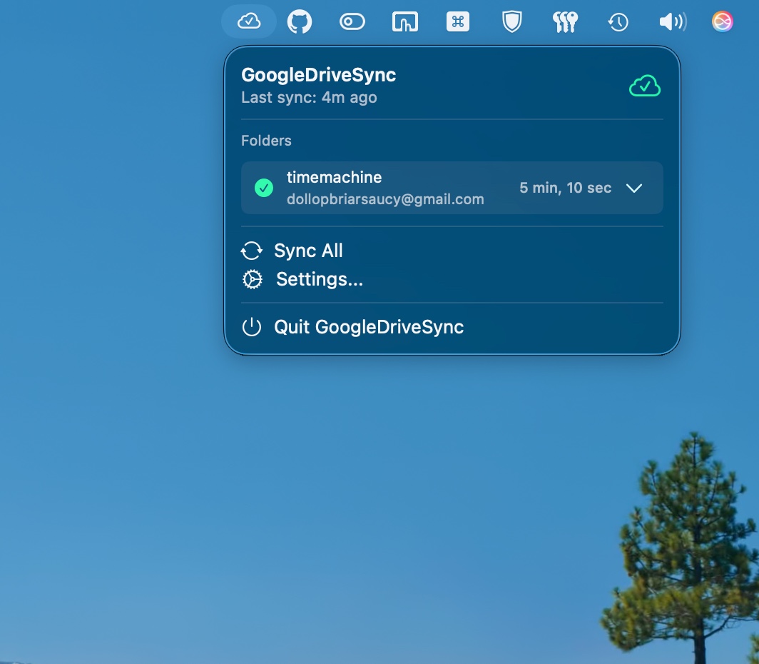Update 1.1! GoogleDriveSync: Schlanker Open-Source-Client für den Mac