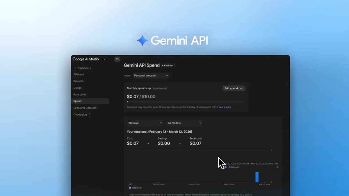 Google AI Studio: Mehr Kontrolle über Kosten der Gemini API