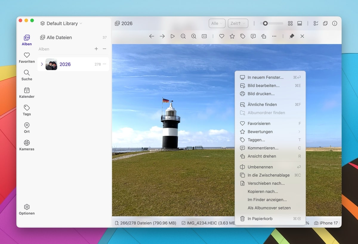 Lap: Kostenloser Fotomanager setzt auf lokale Ordnerstrukturen (Win, Linux, macOS)