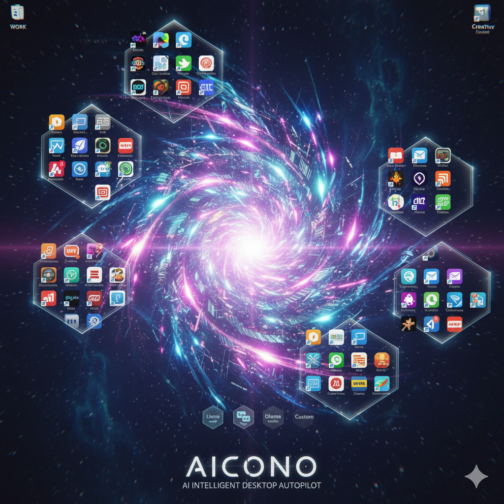 Aicono: Gratis-Tool für Windows sortiert Desktop-Dateien mit KI