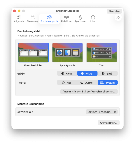 AltTab für macOS: Version 9.0 vorgestellt