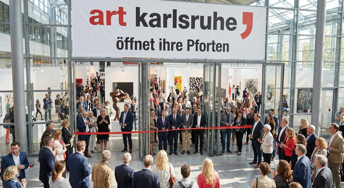 Mal erwähnt: art karlsruhe öffnet ihre Pforten
