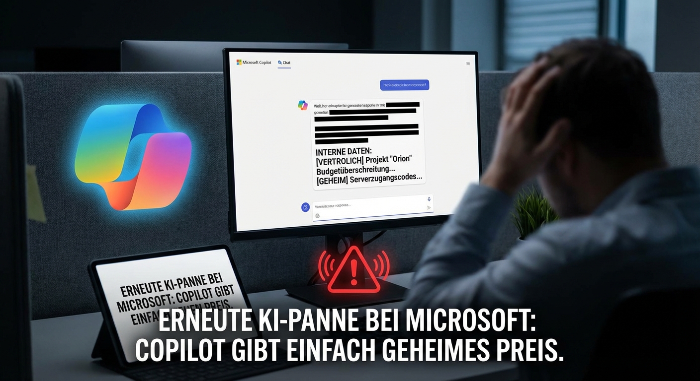Das Risiko der KI! Microsoft Copilot sammelte vertrauliche Mails ein, obwohl er das nicht sollte