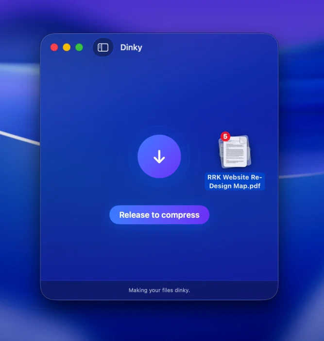 Tipp: Dinky freie Mac-App komprimiert Bilder, Videos, PDFs