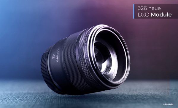 Update: DxO Labs veröffentlicht 326 neue Module für Foto-Software mit Unterstützung für Canon, Nikon und mehr