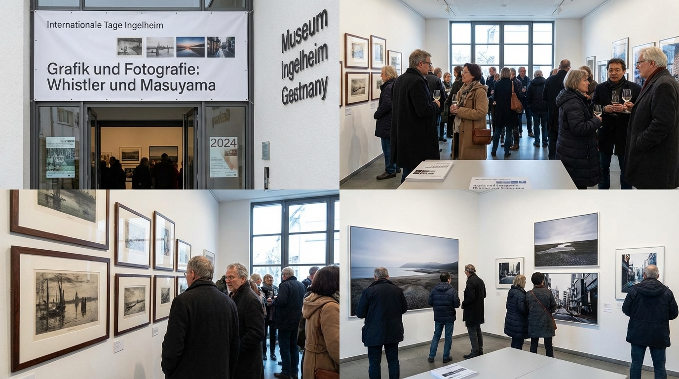 Internationale Tage Ingelheim
Grafik und Fotografie: Whistler und Masuyama