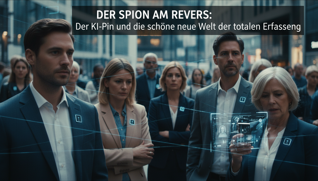 Der Spion am Revers ein spannender Blog aus der Docma: Der KI-Pin und die schöne neue Welt der totalen Erfassung