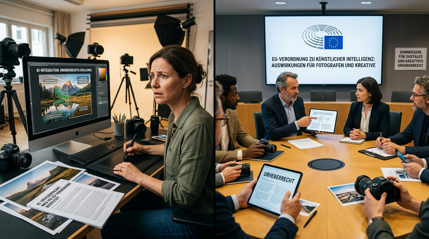 KI Urheberrecht: Was die EU-Verordnung für Fotografen und Kreative bedeutet
