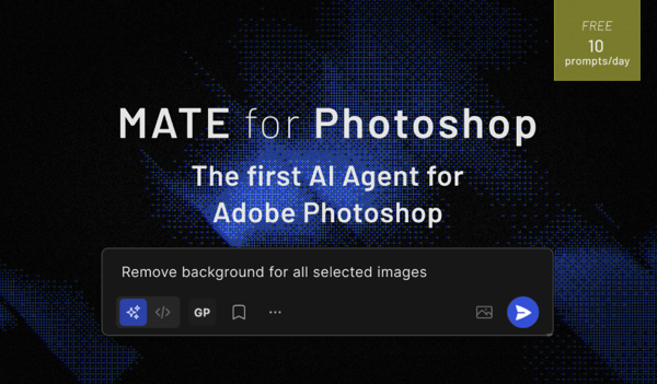 MATE: KI-Plugin zur Workflow-Automatisierung in Photoshop