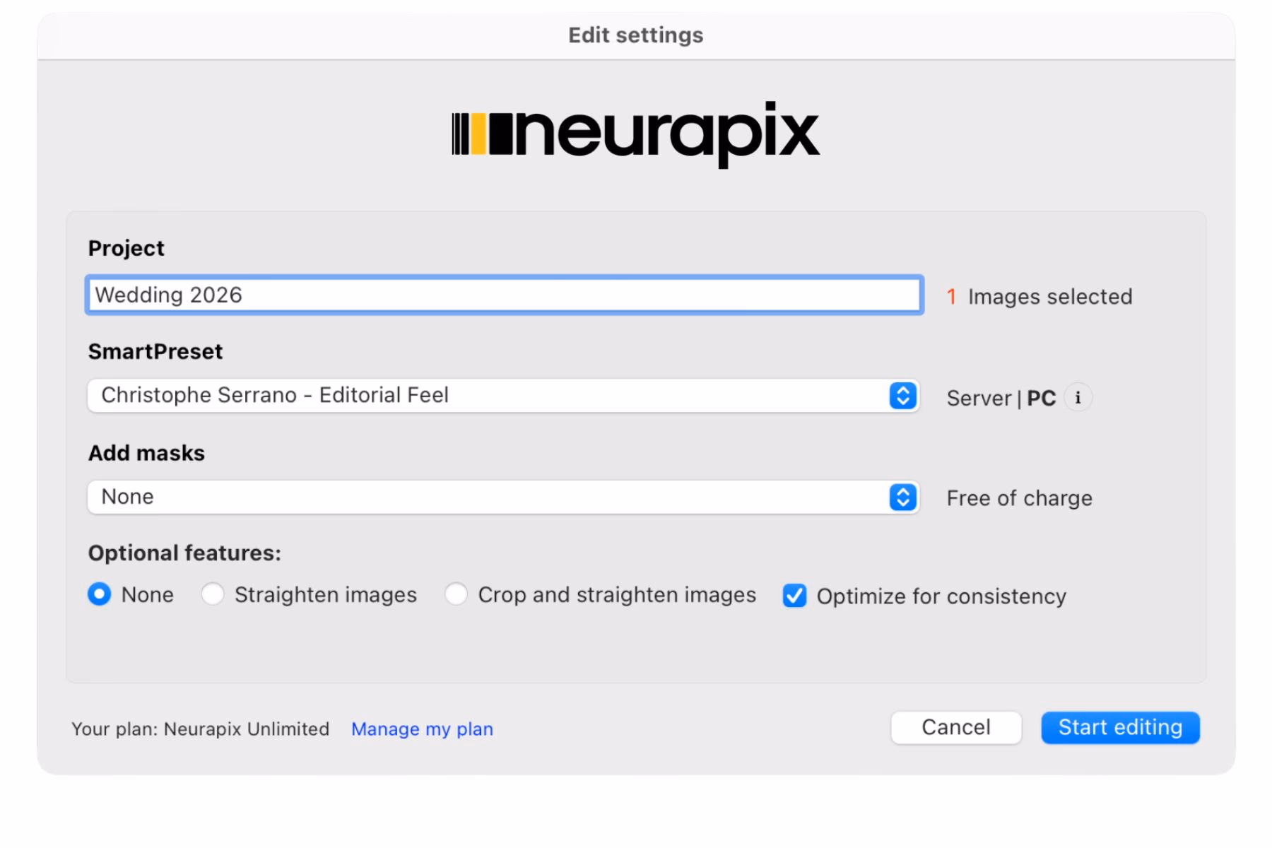 Neurapix: KI-Bildbearbeitung berücksichtigt jetzt den Kontext ganzer Shootings