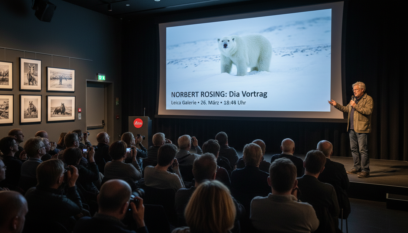 Norbert Rosing: Dia Vortrag in der Leica Galerie am 26. März um 18.45 Uhr