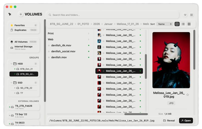 Tipp Offline Files: Metadatensuche für externe Laufwerke