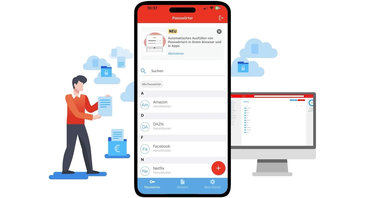 Für alle noch Nutzer S-Trust: Passwortmanager wird Ende März 2026 eingestellt
