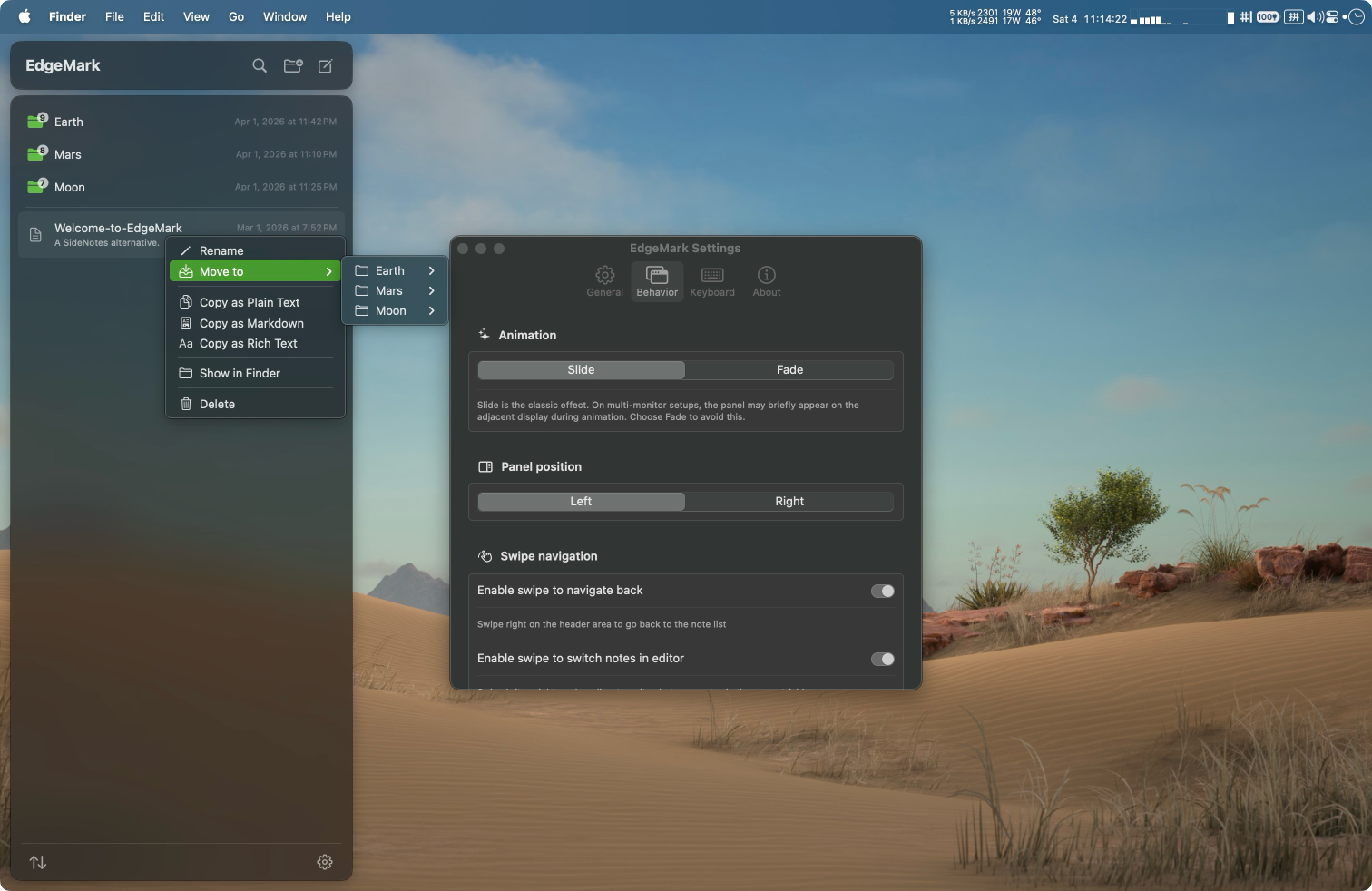 EdgeMark für macOS