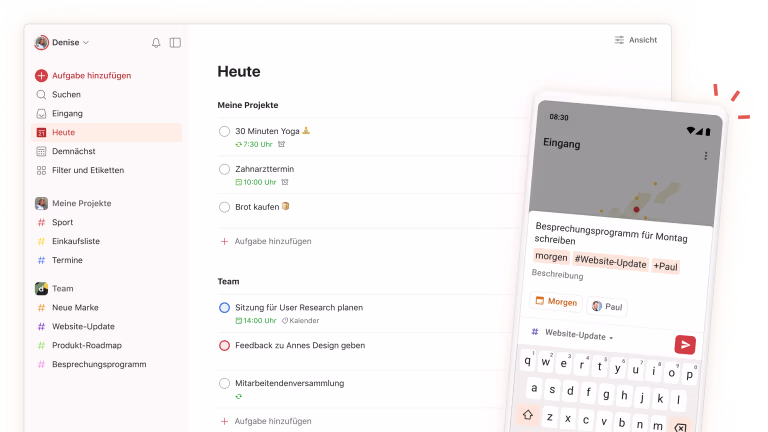 Neu Todoist: Ramble ist aus der Beta raus
