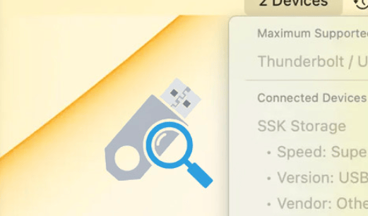 Wenn es bremst! USB-Verbindungen im Blick: Echtzeitdaten in der Mac-Menüleiste