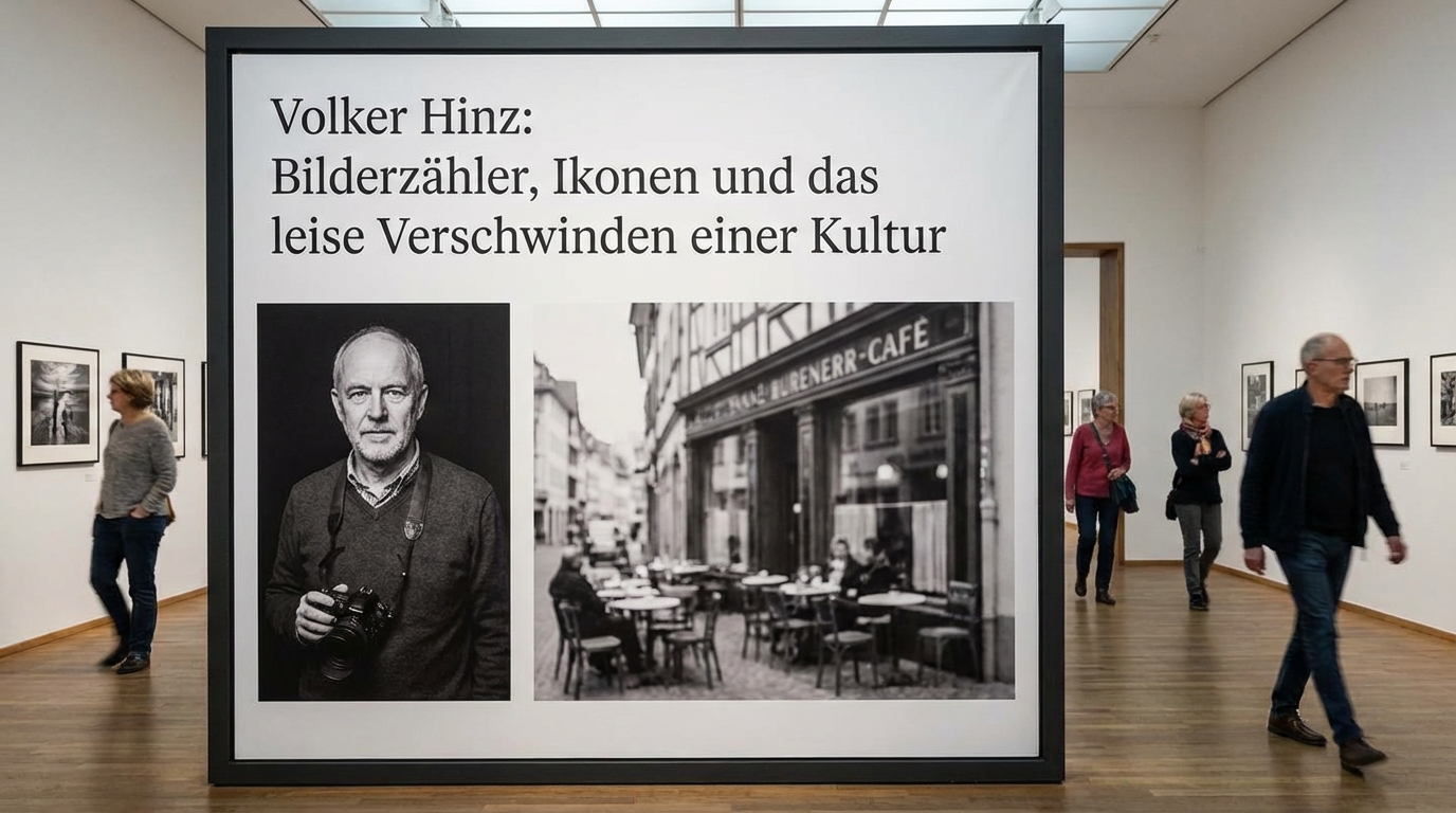 Volker Hinz: Bilderzähler, Ikonen und das leise Verschwinden einer Kultur