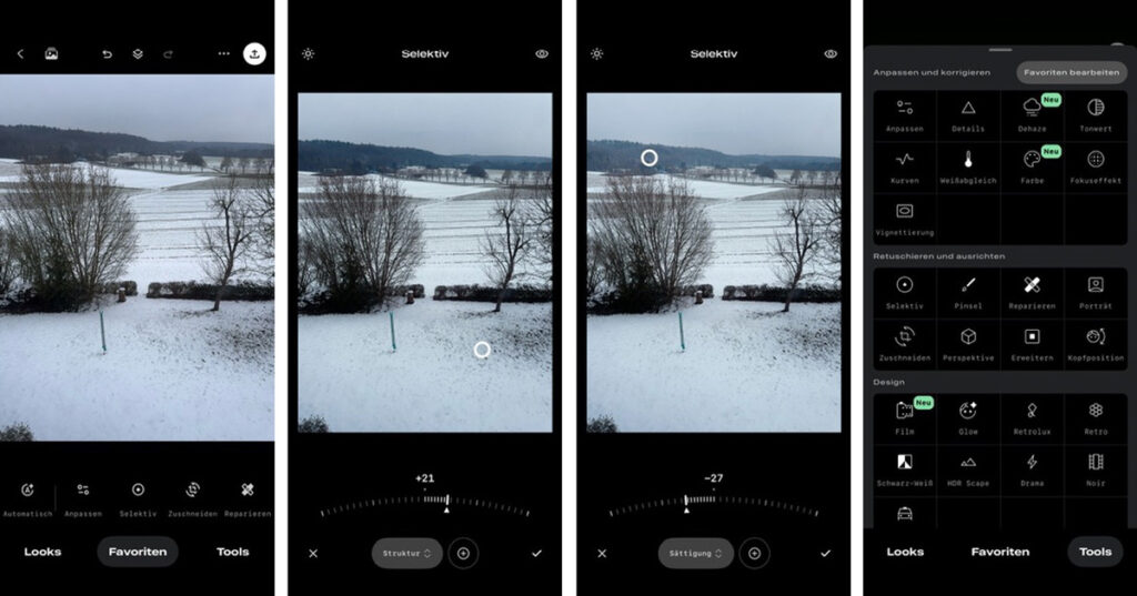 Snapseed 3.15.0: Google integriert vollwertige Kamera mit Pro-Modus und Filmemulationen in die iOS-App