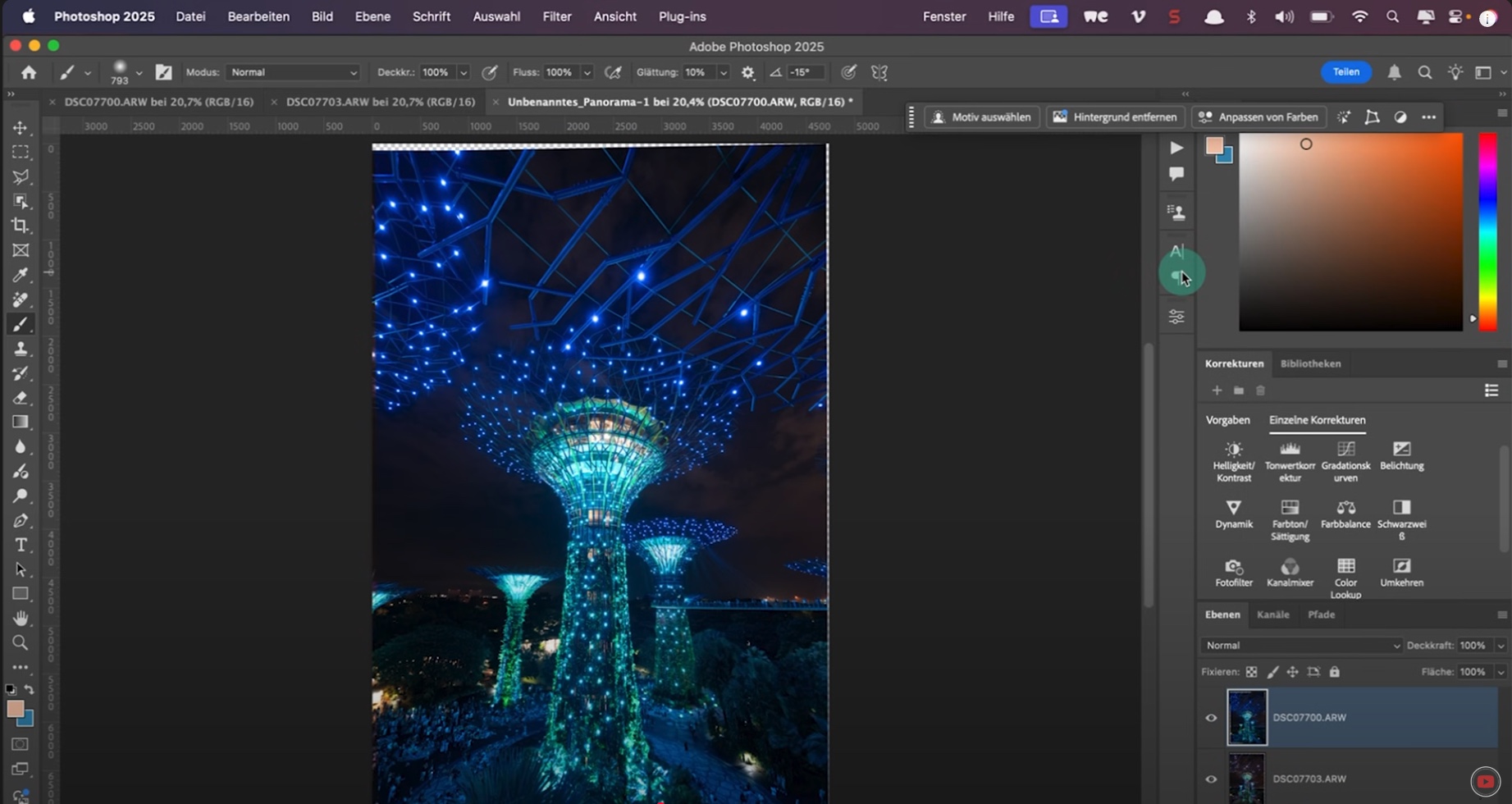 Licht-Trick in Photoshop (Kaplun)
